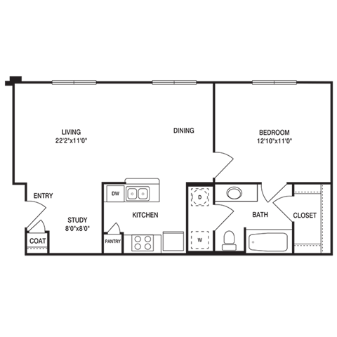 2815 Allen Street #120 Studio-2 Beds Apartment for Rent - Photo Gallery 83